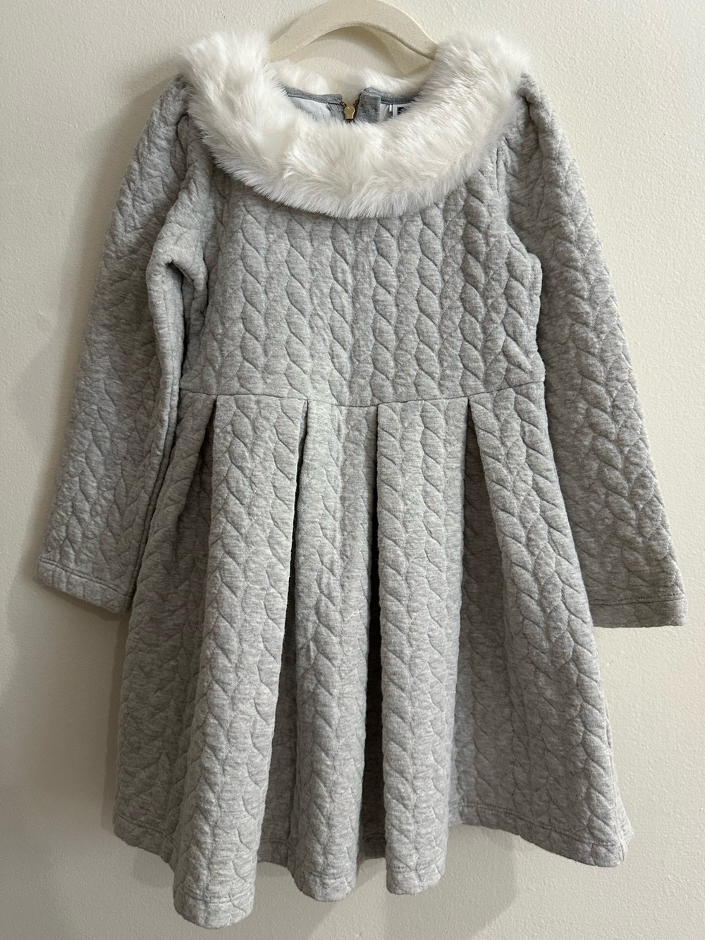 Janie and Jack gray dress size 5